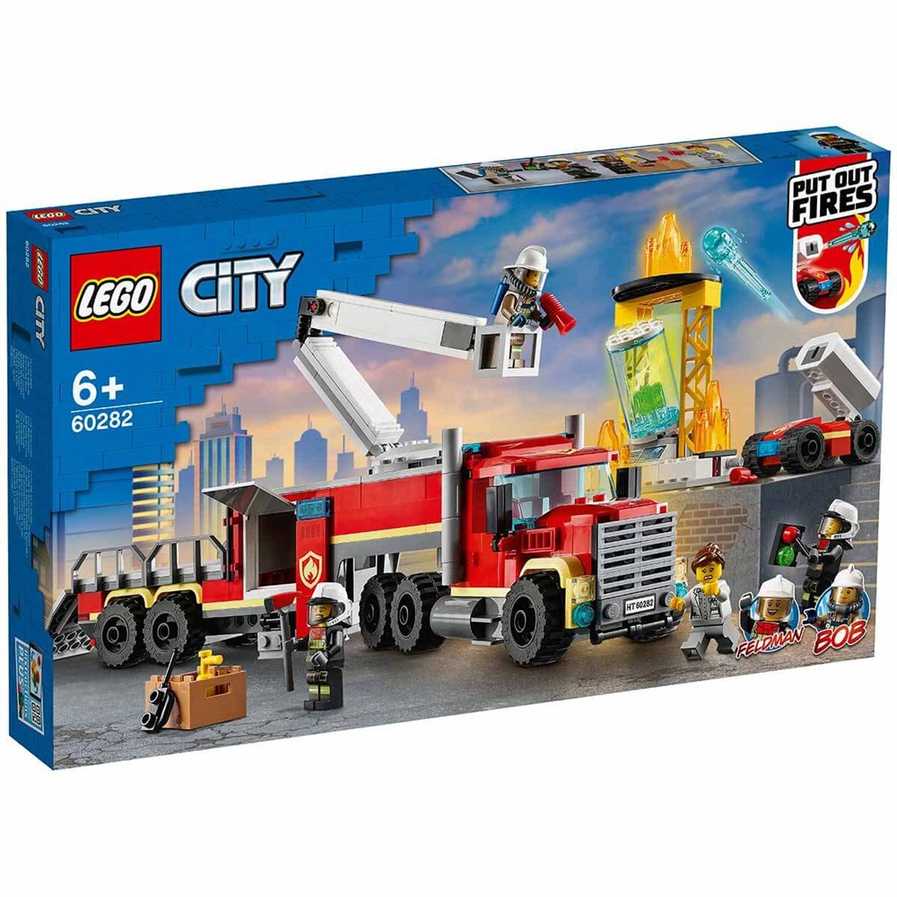Lego City, Lego, LEGO City Fire İtfaiye Komuta Birimi 60282