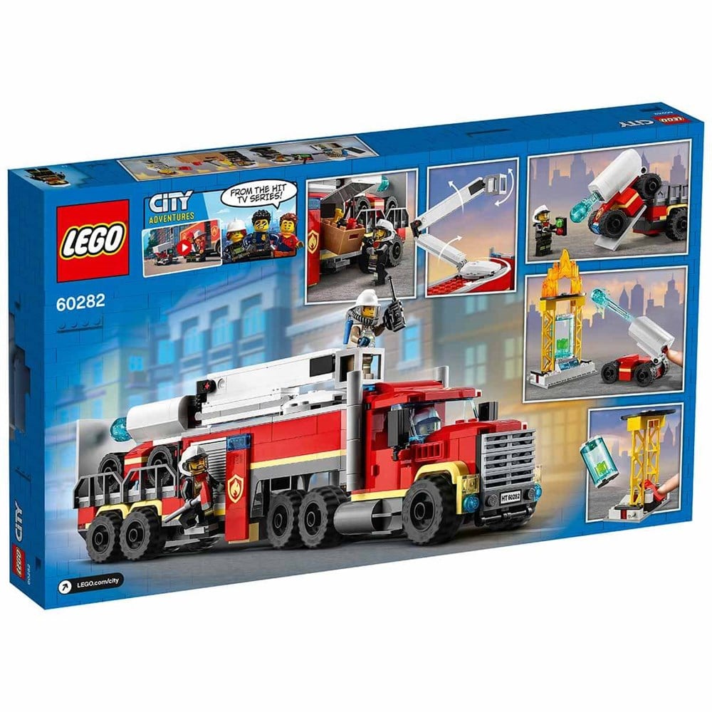 Lego City, Lego, LEGO City Fire İtfaiye Komuta Birimi 60282