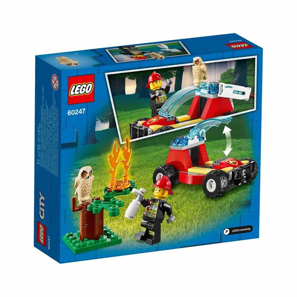 Lego City, Lego, LEGO City Fire Orman Yangını Lego Seti 84 Parça 60247