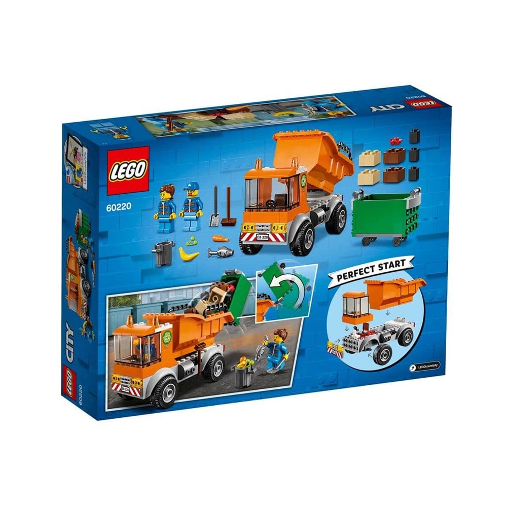 Lego City, Lego, LEGO City Great Vehicles Çöp Kamyonu 60220