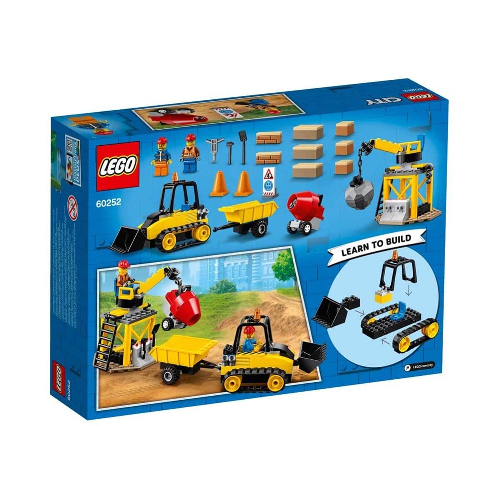 Lego City, Lego, LEGO City Great Vehicles İnşaat Buldozeri 60252