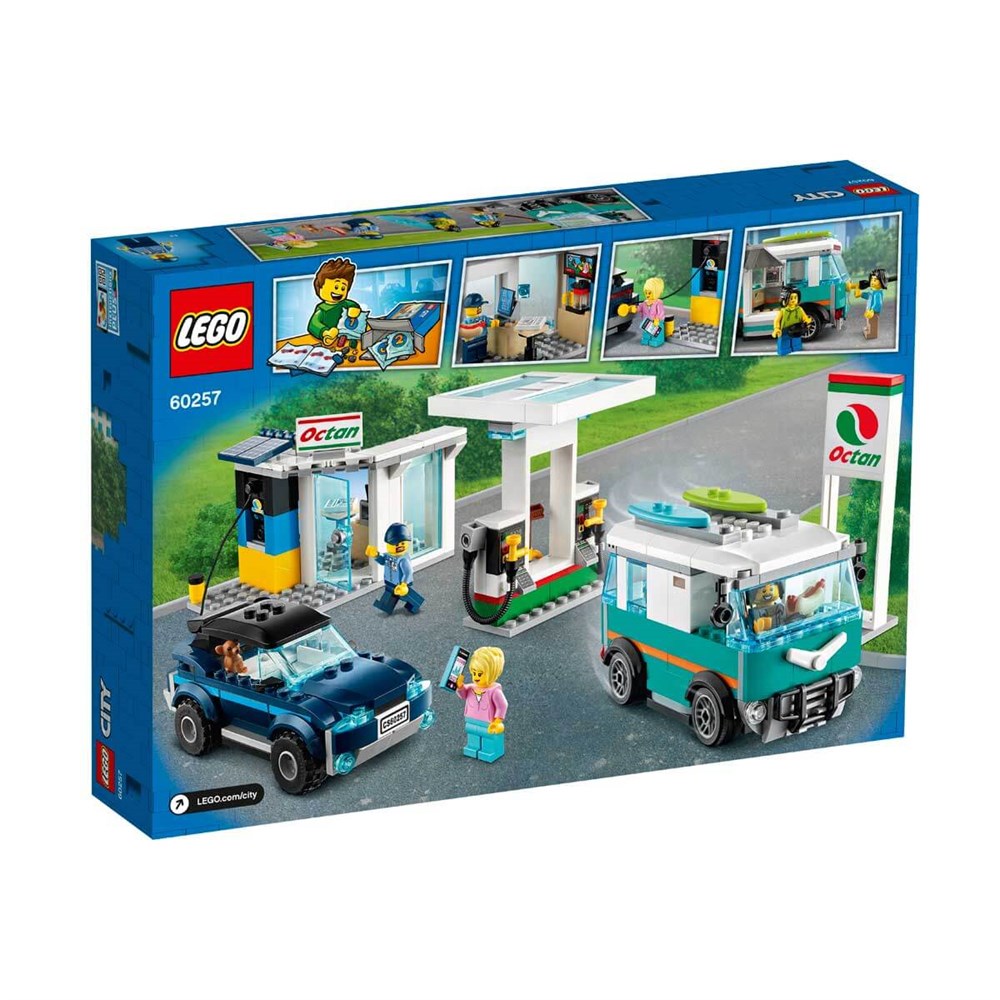 Lego City, Lego, LEGO City Nitro Wheels Servis İstasyonu Lego Seti 354 Parça 60257