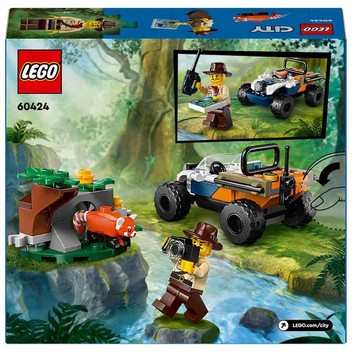 Lego City, Lego, LEGO City Orman Kaşifinin ATV'li Kırmızı Panda Görevi 60424