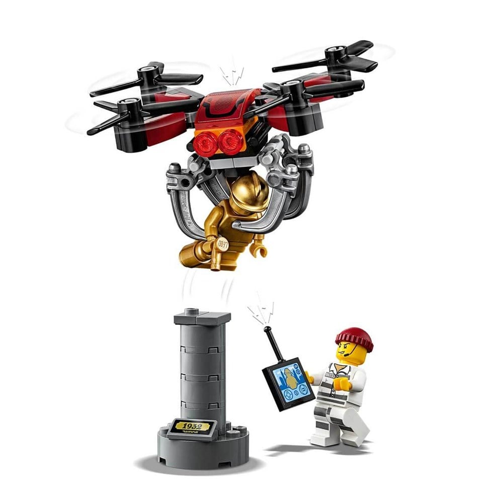 Lego City, Lego, LEGO City Police Gökyüzü Polisi İnsansız Hava Aracı Takibi 60207