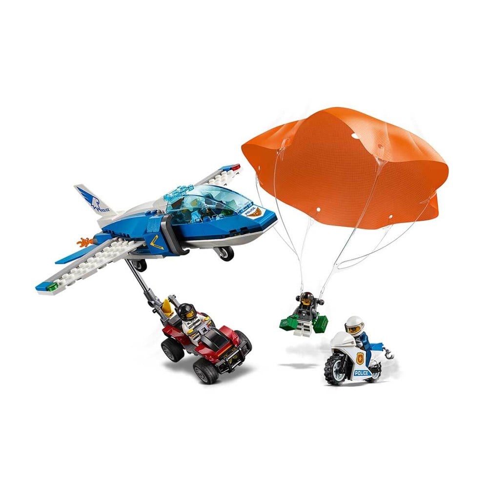 Lego City, Barbie, LEGO City Police Gökyüzü Polisi Paraşütle Tutuklama 60208