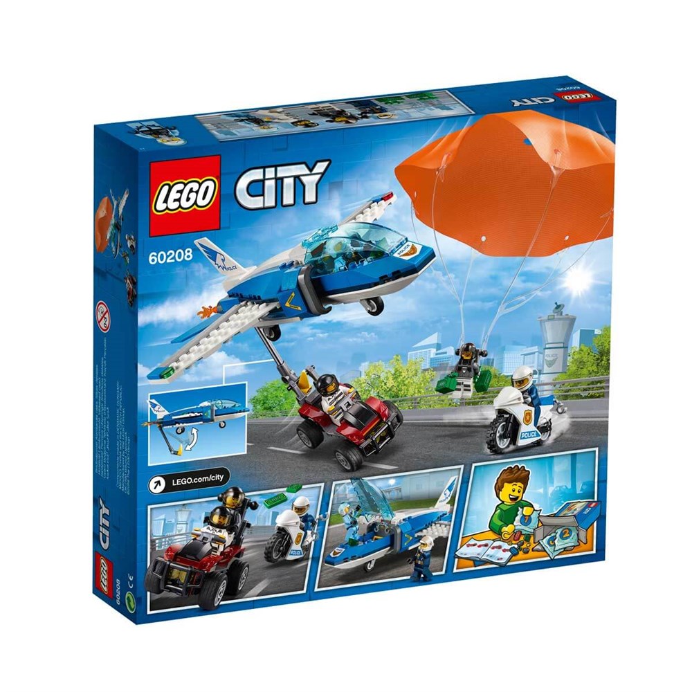 Lego City, Barbie, LEGO City Police Gökyüzü Polisi Paraşütle Tutuklama 60208