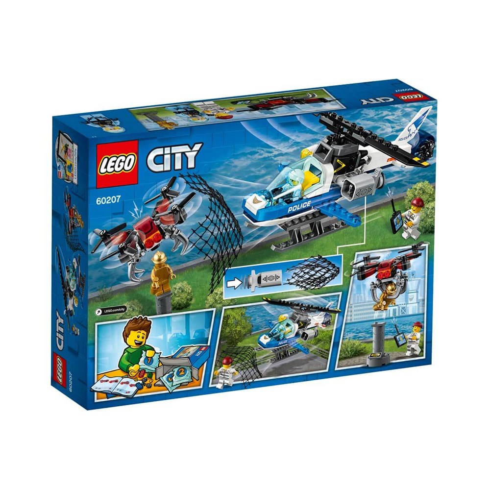 Lego City, Lego, LEGO City Police Gökyüzü Polisi İnsansız Hava Aracı Takibi 60207