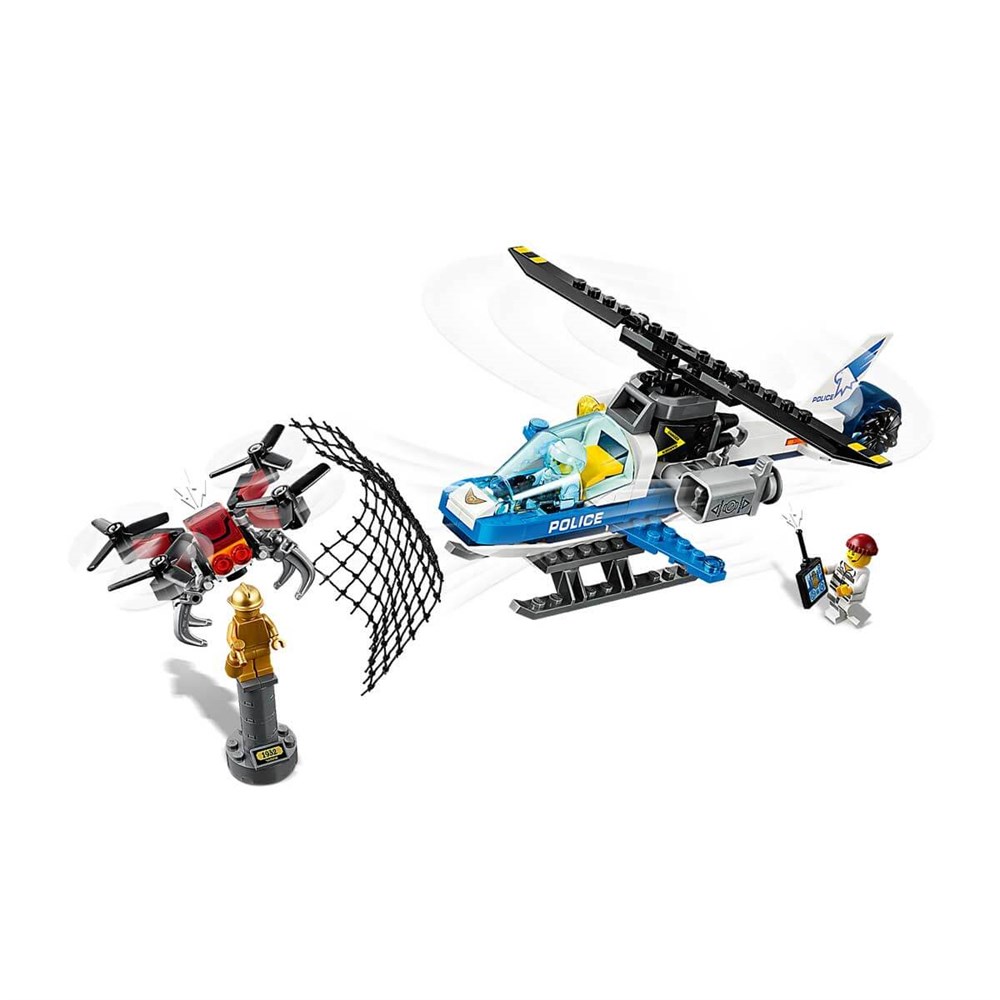 Lego City, Lego, LEGO City Police Gökyüzü Polisi İnsansız Hava Aracı Takibi 60207
