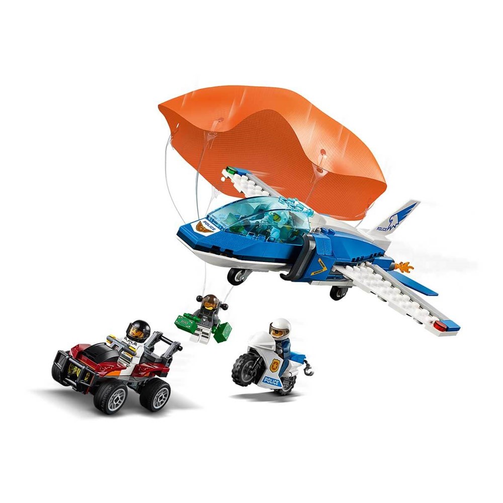 Lego City, Barbie, LEGO City Police Gökyüzü Polisi Paraşütle Tutuklama 60208