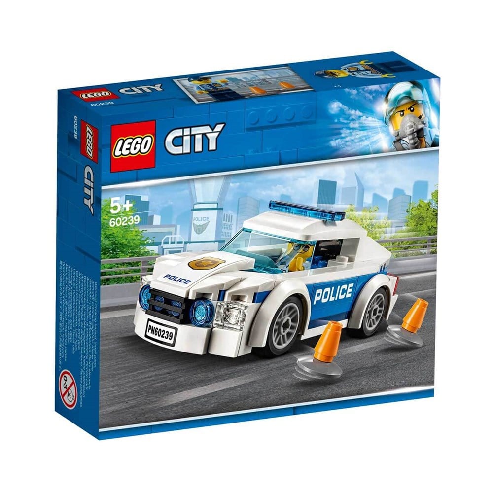 Lego City, Lego, LEGO City Police Polis Devriye Arabası Lego Seti 92 Parça 60239