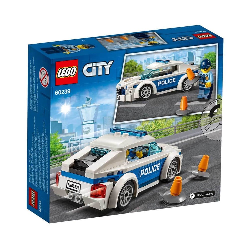 Lego City, Lego, LEGO City Police Polis Devriye Arabası Lego Seti 92 Parça 60239