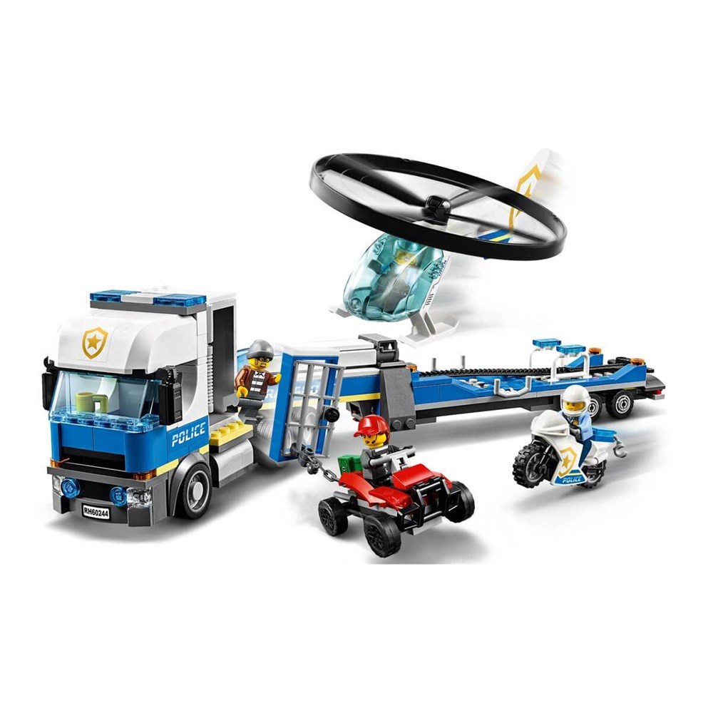 Lego City, Lego, LEGO City Police Polis Helikopteri Nakliyesi Lego Seti 317 Parça 60244