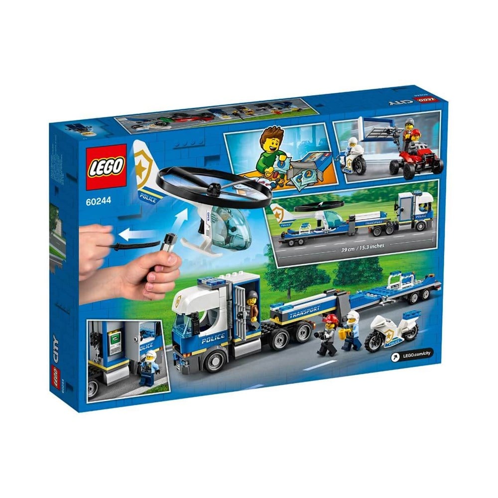Lego City, Lego, LEGO City Police Polis Helikopteri Nakliyesi Lego Seti 317 Parça 60244