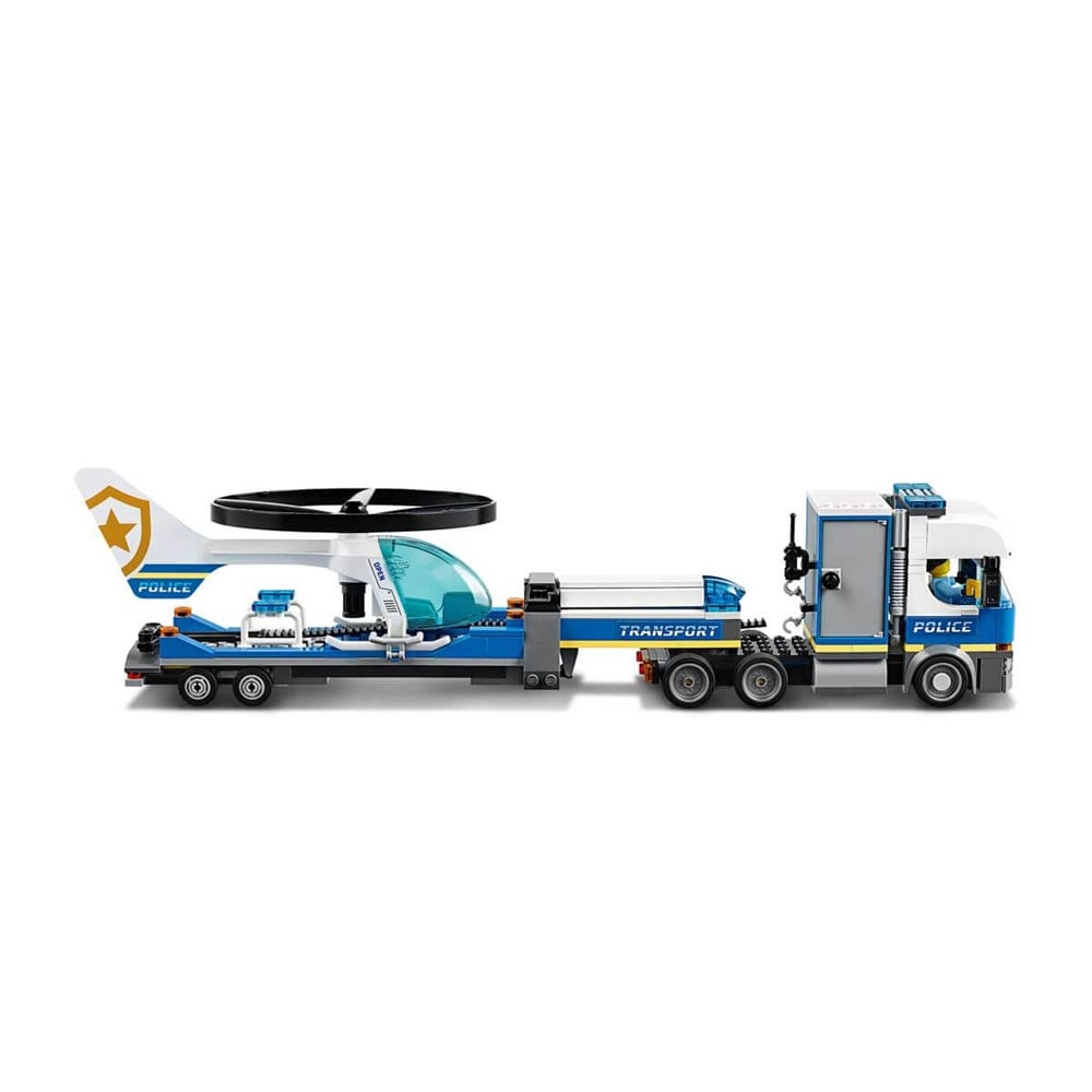 Lego City, Lego, LEGO City Police Polis Helikopteri Nakliyesi Lego Seti 317 Parça 60244