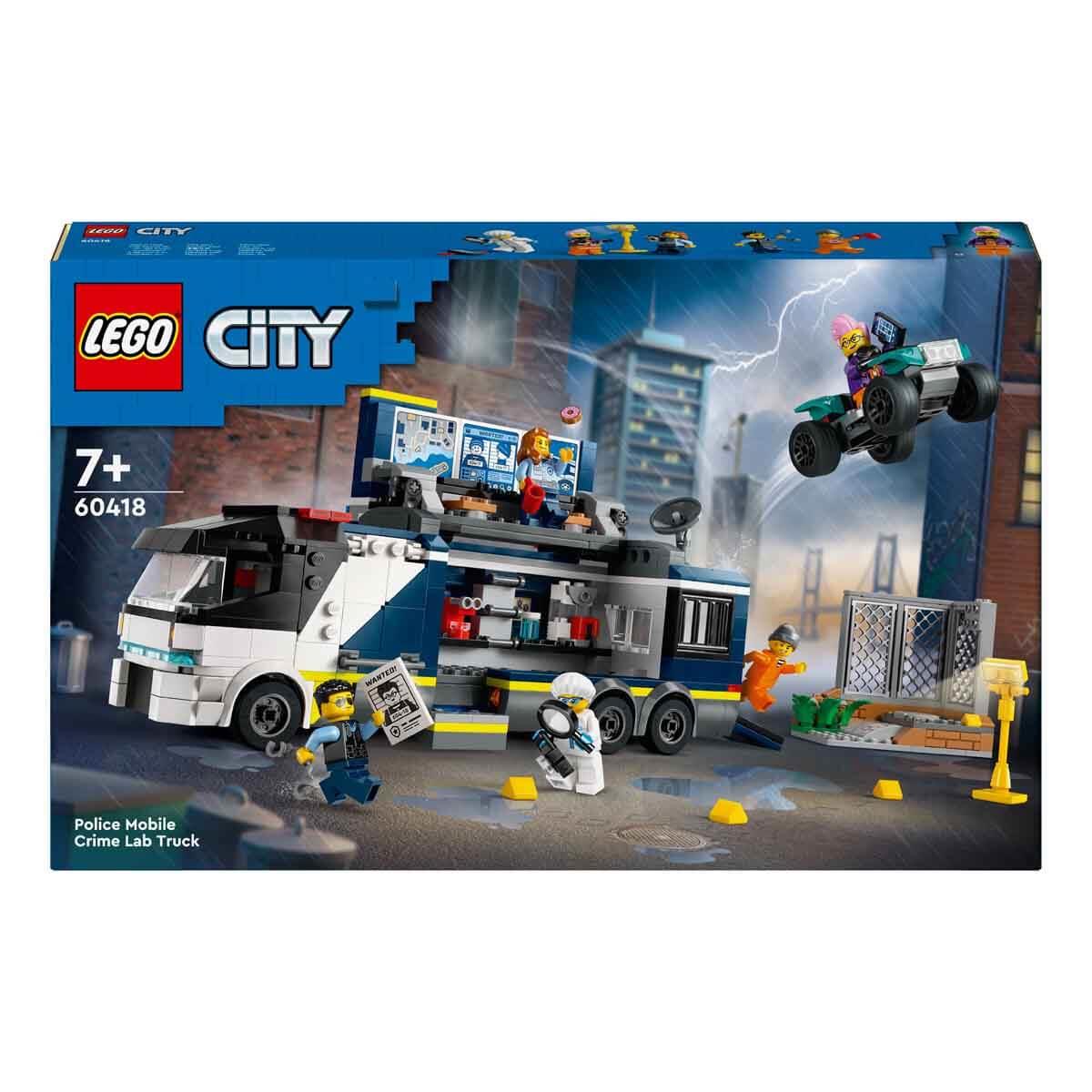 Lego City, Lego, LEGO City Polis Mobil Suç Laboratuvarı Kamyonu 60418