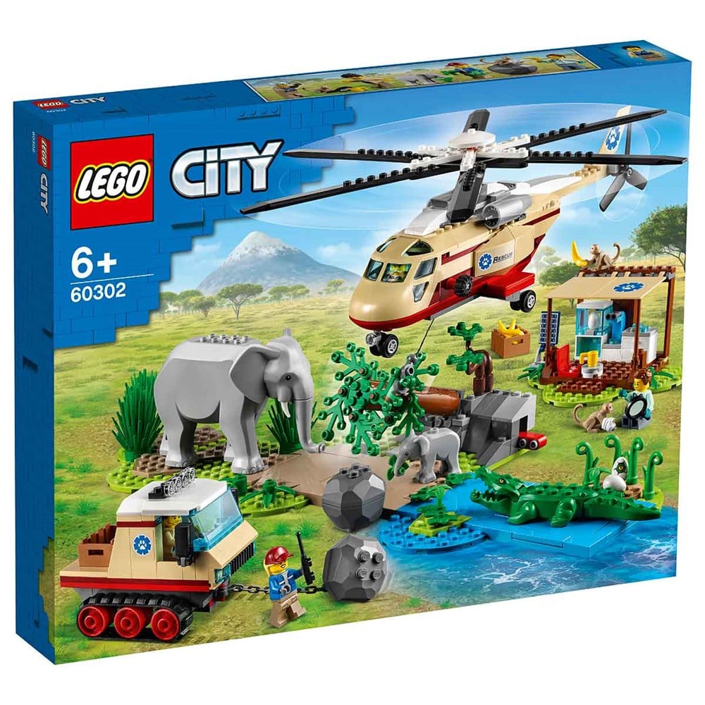 Lego City, Lego, LEGO City Stunt Vahşi Hayvan Kurtarma Operasyonu 60302
