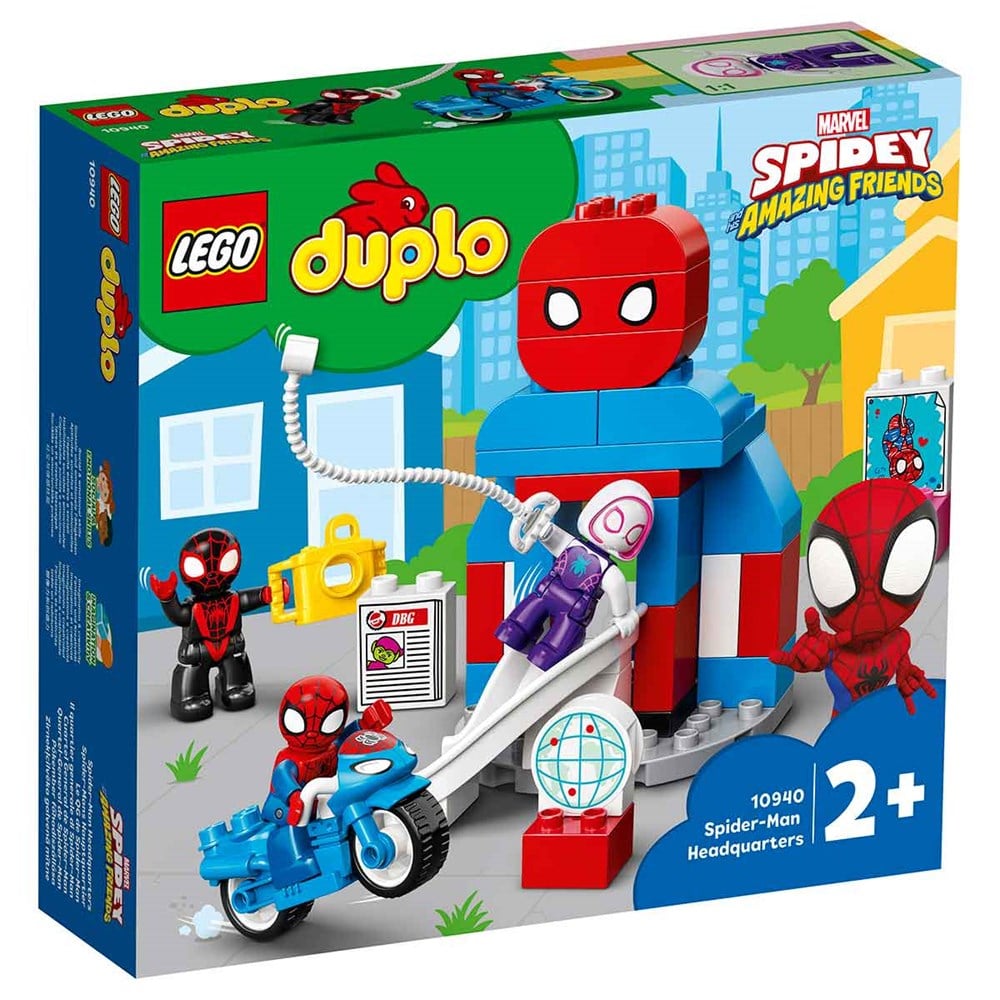 Lego City, Lego, LEGO DUPLO Super Heroes Örümcek Adam Karargahı 10940