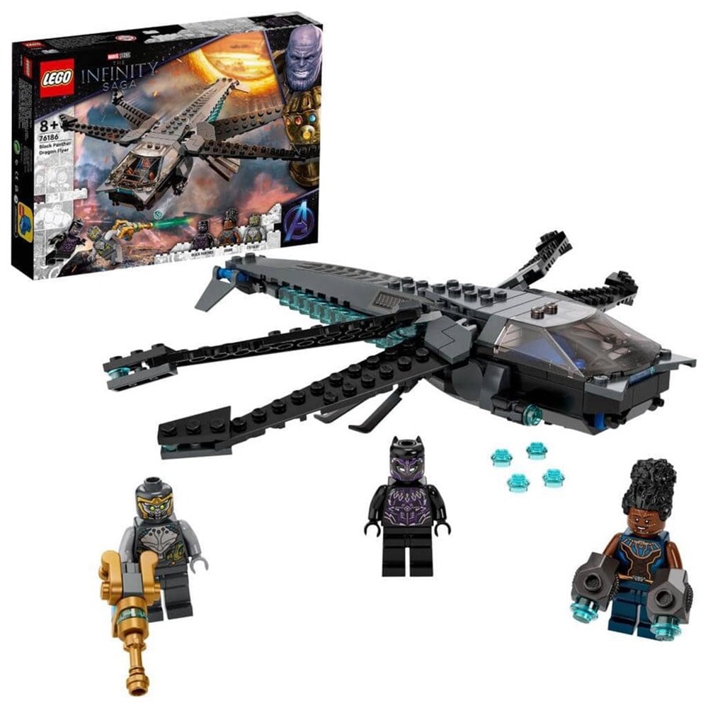 Lego City, Lego, LEGO Marvel Black Panther Ejderha Uçağı 76186