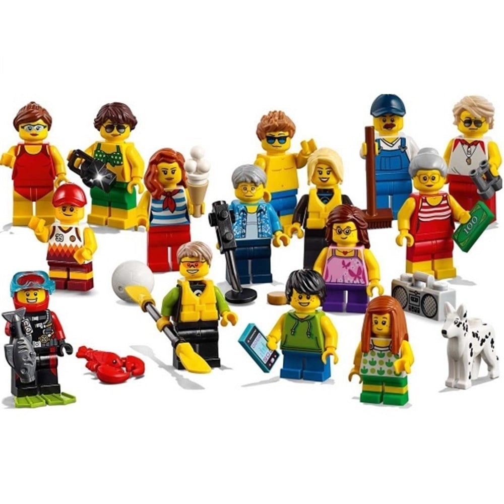 Lego City İnsan Paketi Plajda Eğlence 60153
