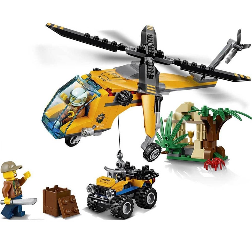 LEGO City Orman Kargo Helikopteri 60158