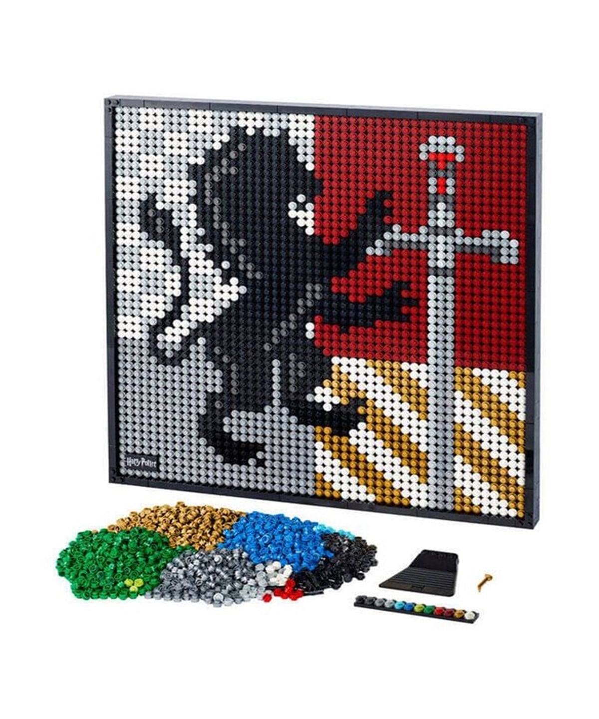 Lego Classic, Lego, LEGO Art Harry Potter Hogwarts Crests 31201