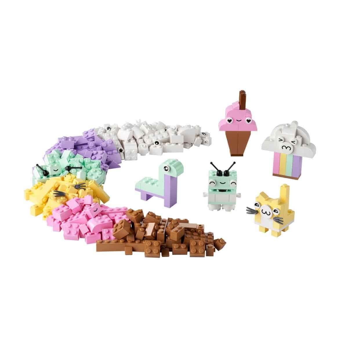 Lego Classic, Play-Doh, LEGO Classic Yaratıcı Pastel Eğlence 11028
