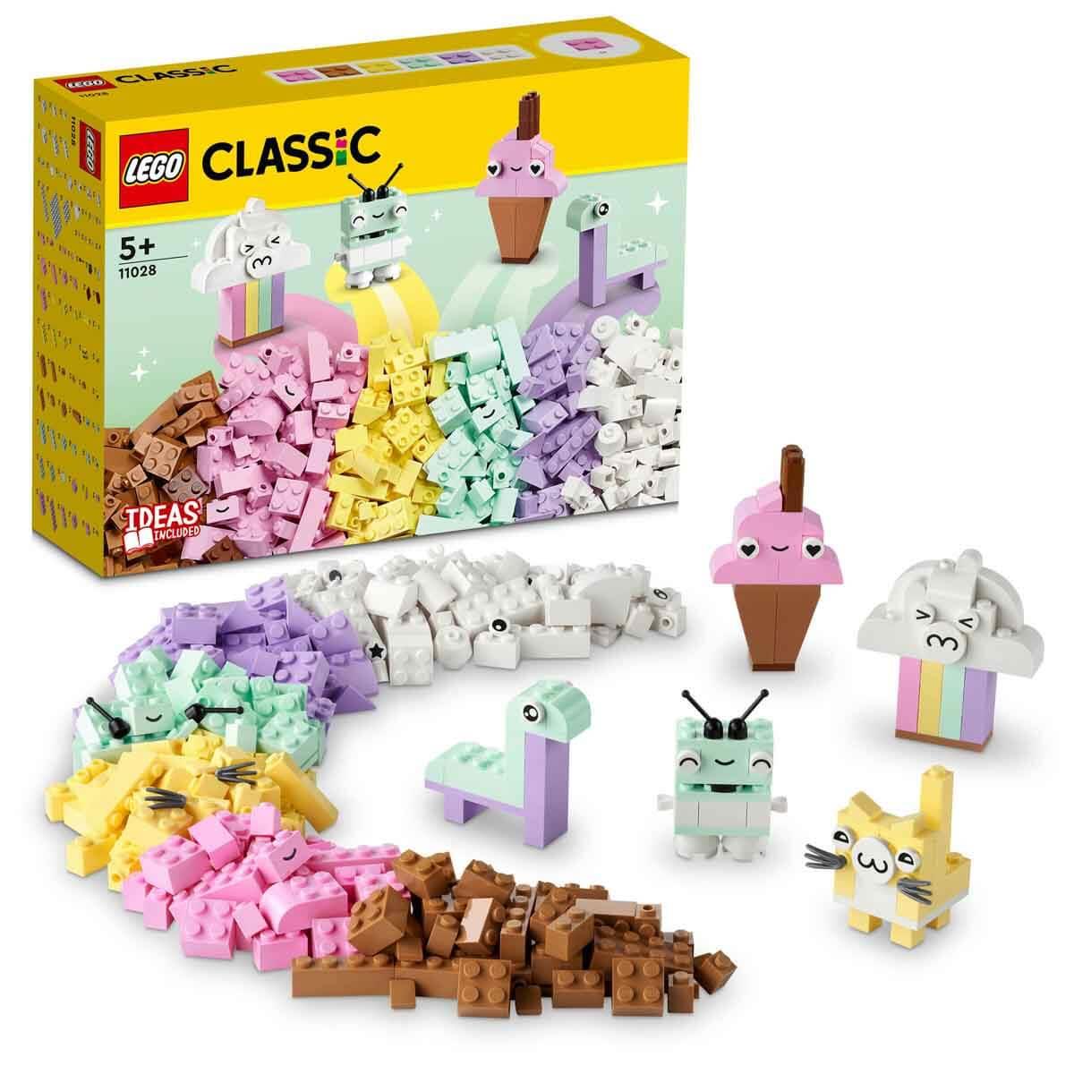 Lego Classic, Play-Doh, LEGO Classic Yaratıcı Pastel Eğlence 11028