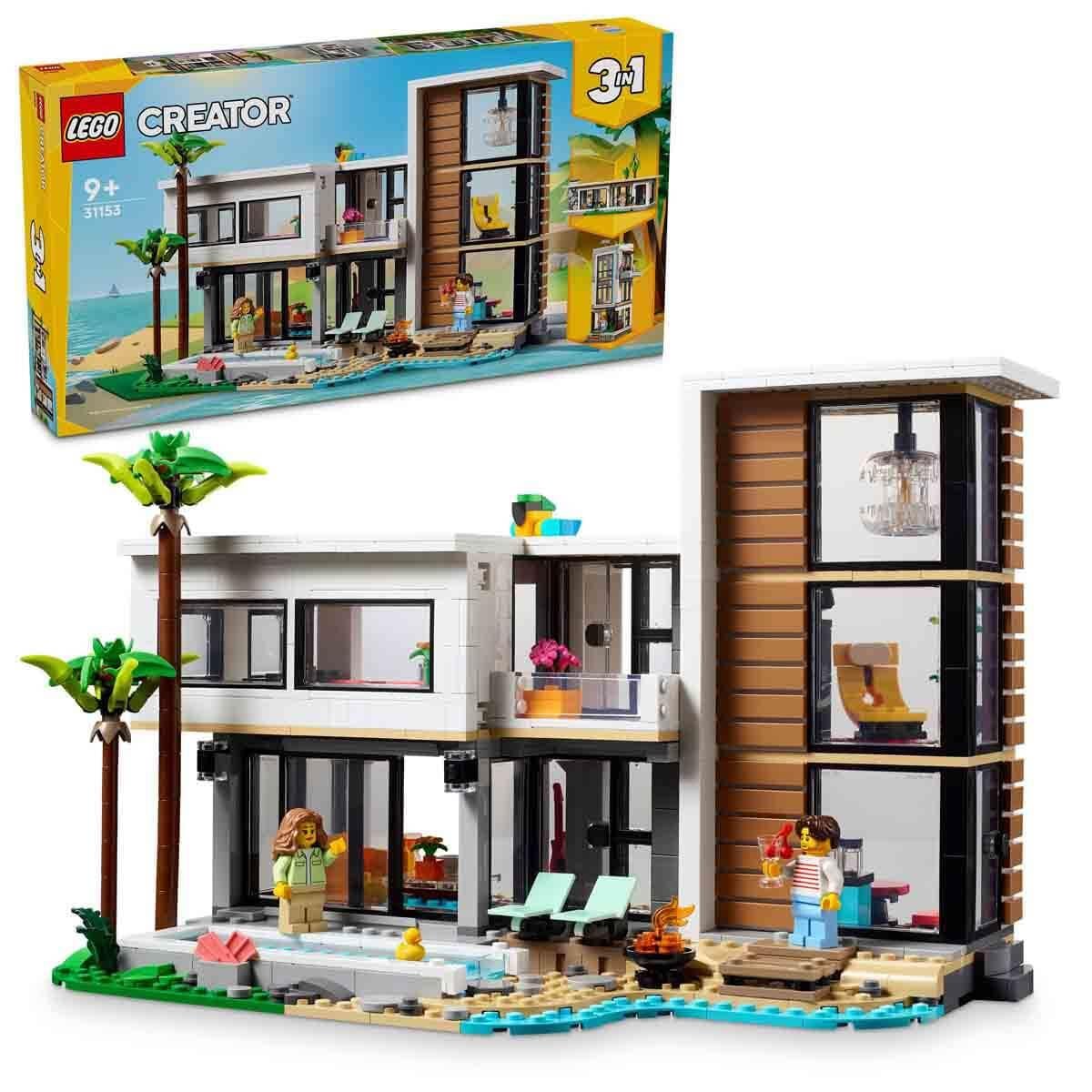 Lego Creator, Lego, LEGO Creator 3'ü 1 Arada Modern Ev 31153