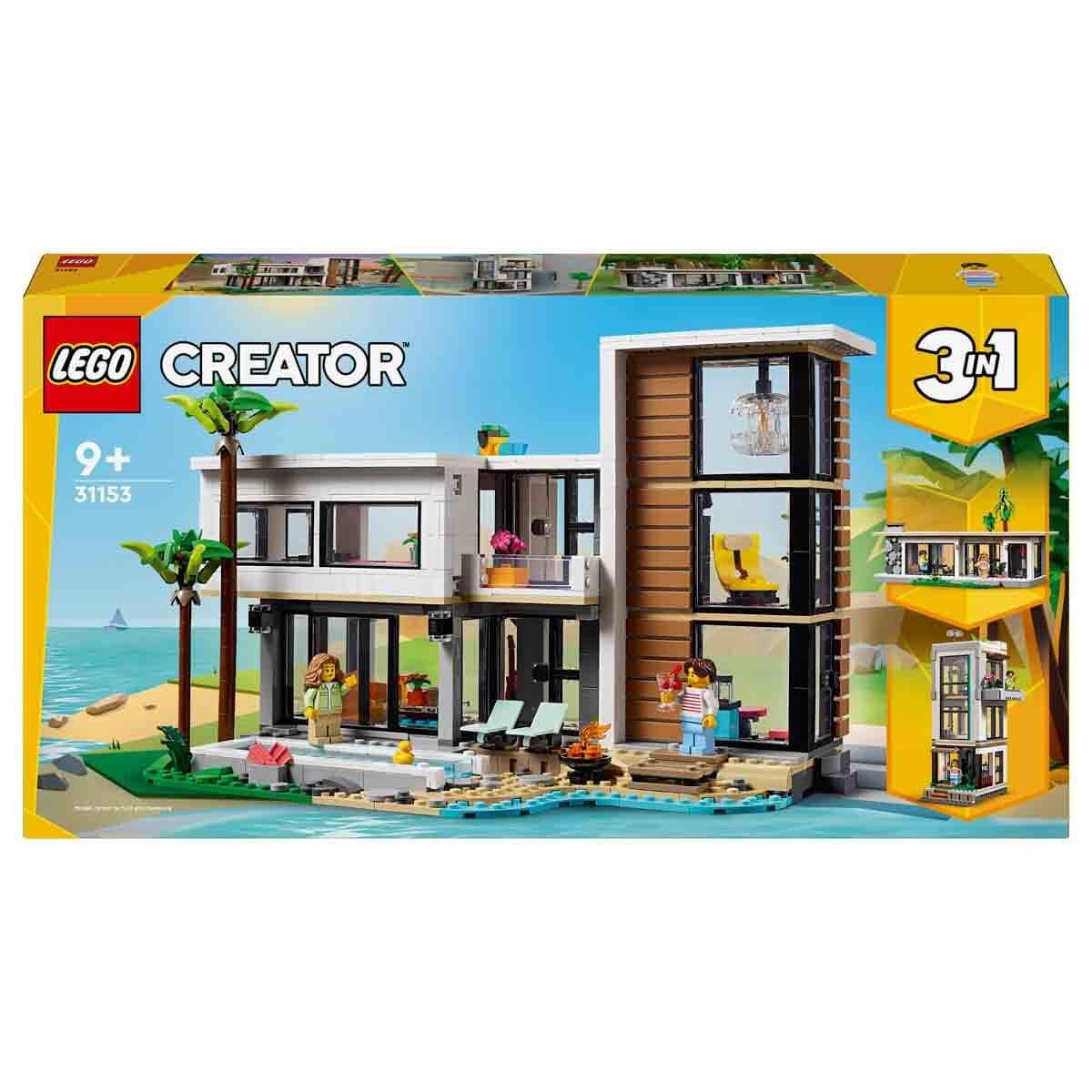 Lego Creator, Lego, LEGO Creator 3'ü 1 Arada Modern Ev 31153