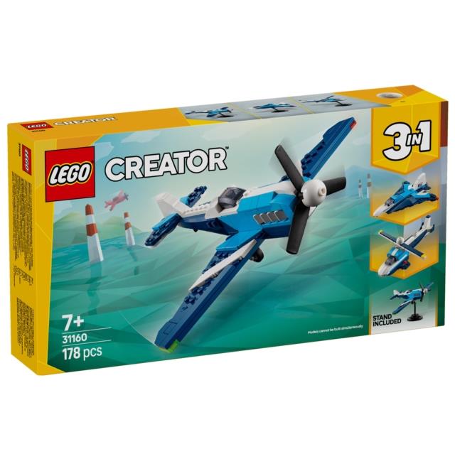 Lego Creator, Lego, LEGO Creator 3'ü 1 Arada Uçak: Yarış Uçağı 31160