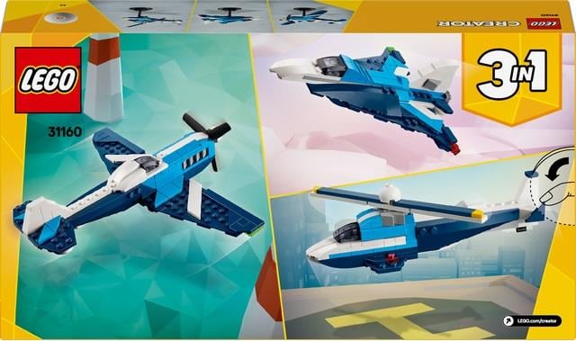 Lego Creator, Lego, LEGO Creator 3'ü 1 Arada Uçak: Yarış Uçağı 31160