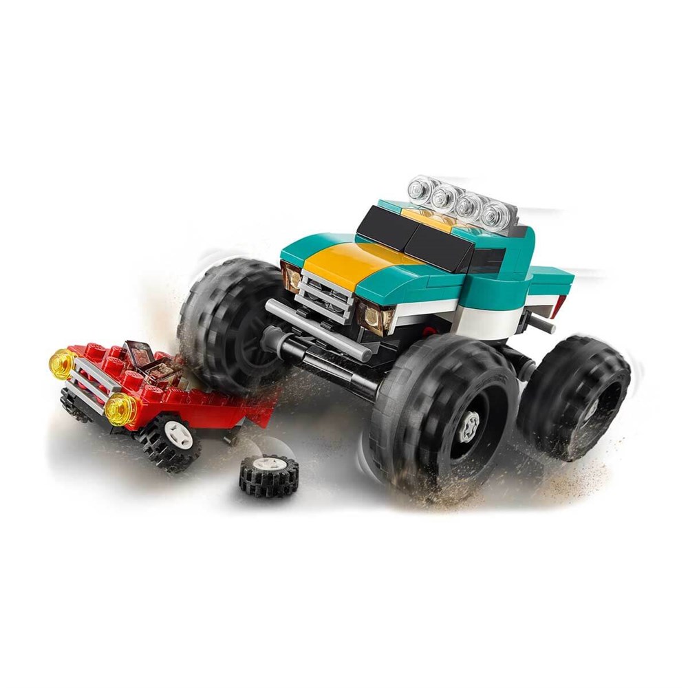 Lego Creator, Lego, LEGO Creator Canavar Kamyon Lego Seti 163 Parça 31101