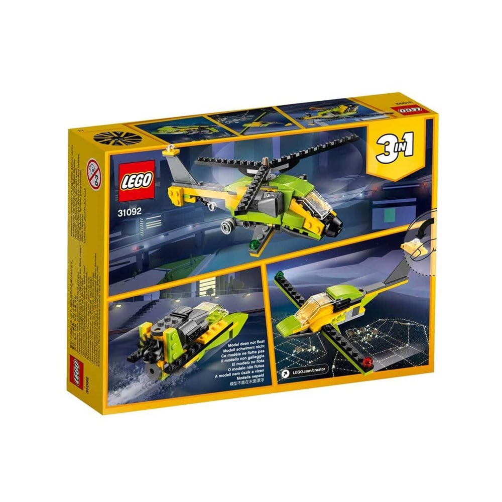 Lego Creator, Lego, LEGO Creator Helikopter Macerası 31092