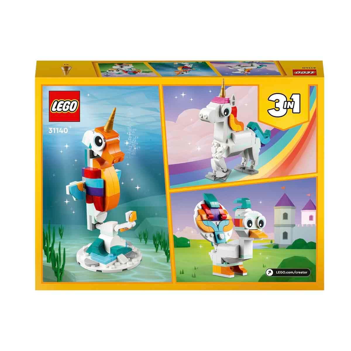 Lego Creator, Lego, LEGO Creator Sihirli Tek Boynuzlu At 31140