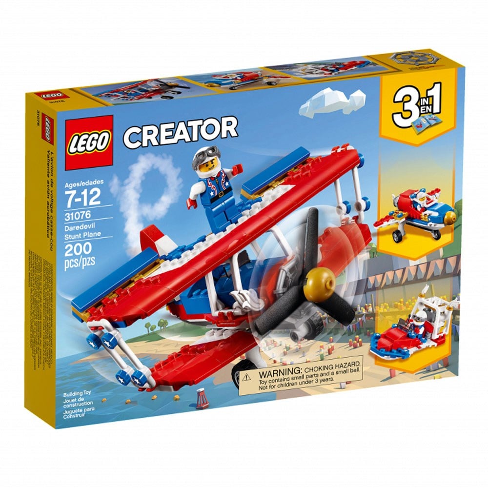LEGO Creator Cesur Akrobasi Uçağı 31076