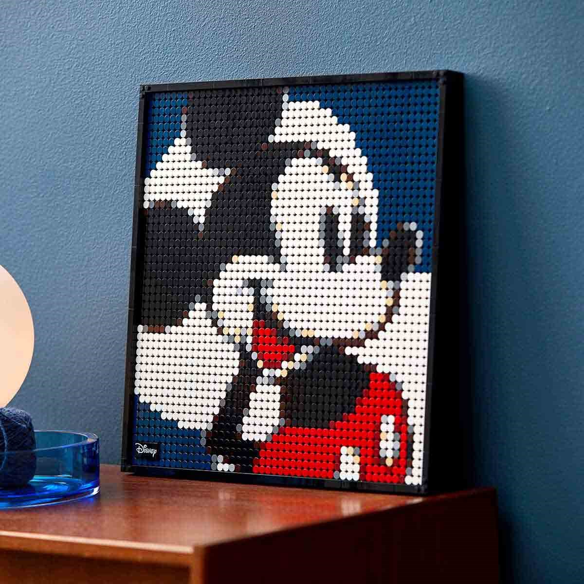 Lego Disney, Lego, LEGO Art Disney's Mickey Mouse 31202