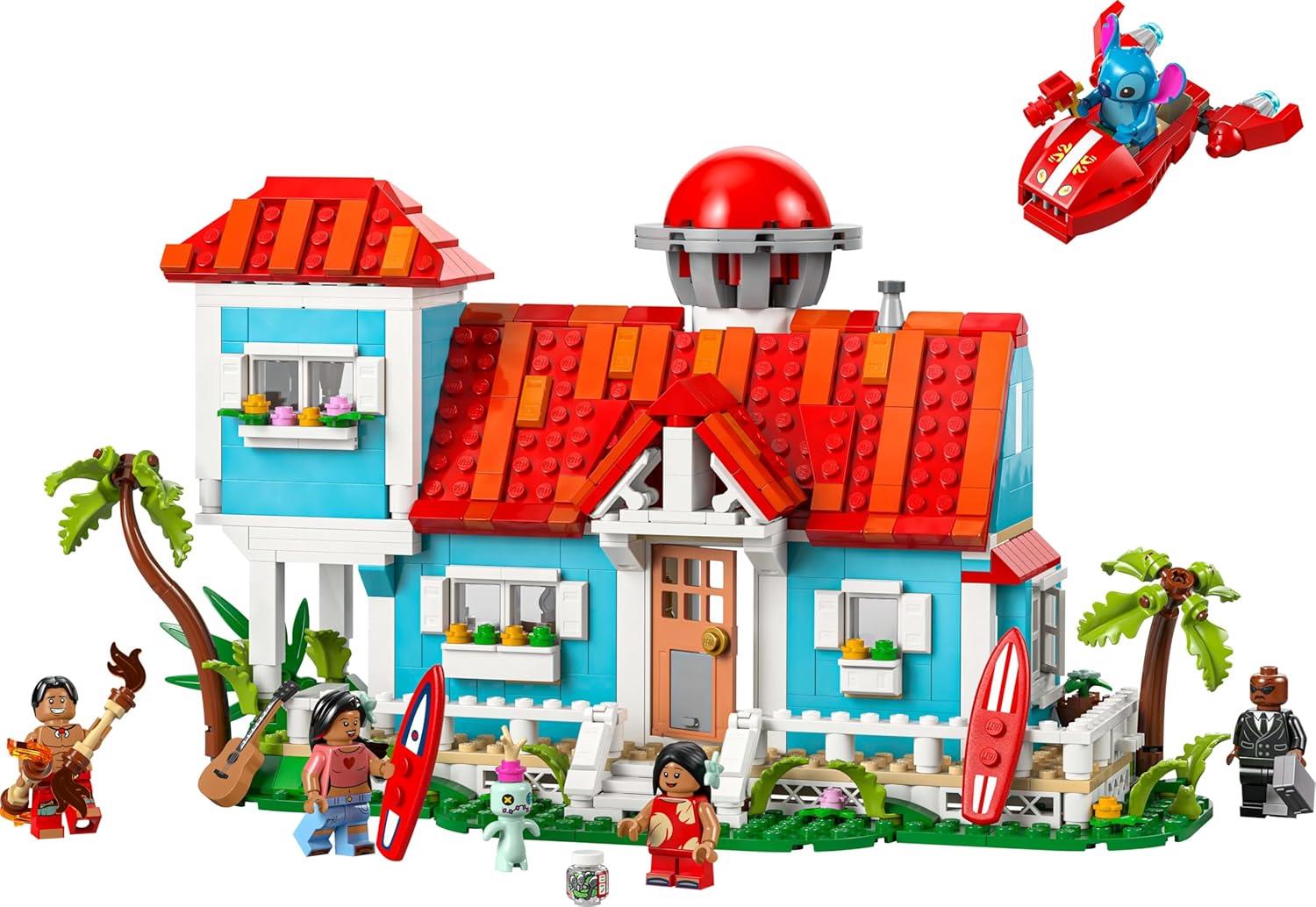 Lego Disney, Lego, LEGO Disney Lilo ve Stiç Plaj Evi 43268
