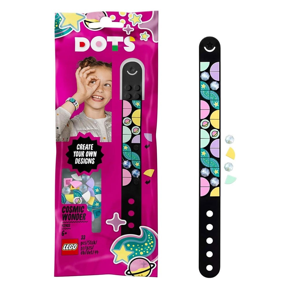 Lego Dots, Lego, LEGO Dots Cosmic Bracelet 41903 Uzay Harikası Bileklik Lego Seti