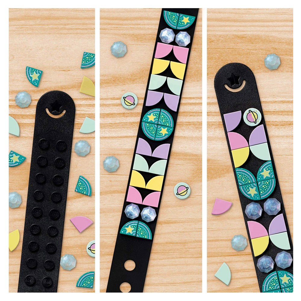 Lego Dots, Lego, LEGO Dots Cosmic Bracelet 41903 Uzay Harikası Bileklik Lego Seti