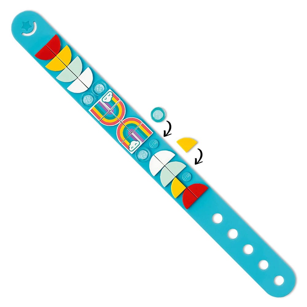 Lego Dots, Lego, LEGO Dots Rainbow Bracelet 41900 Gökkuşağı Bileklik Lego Seti