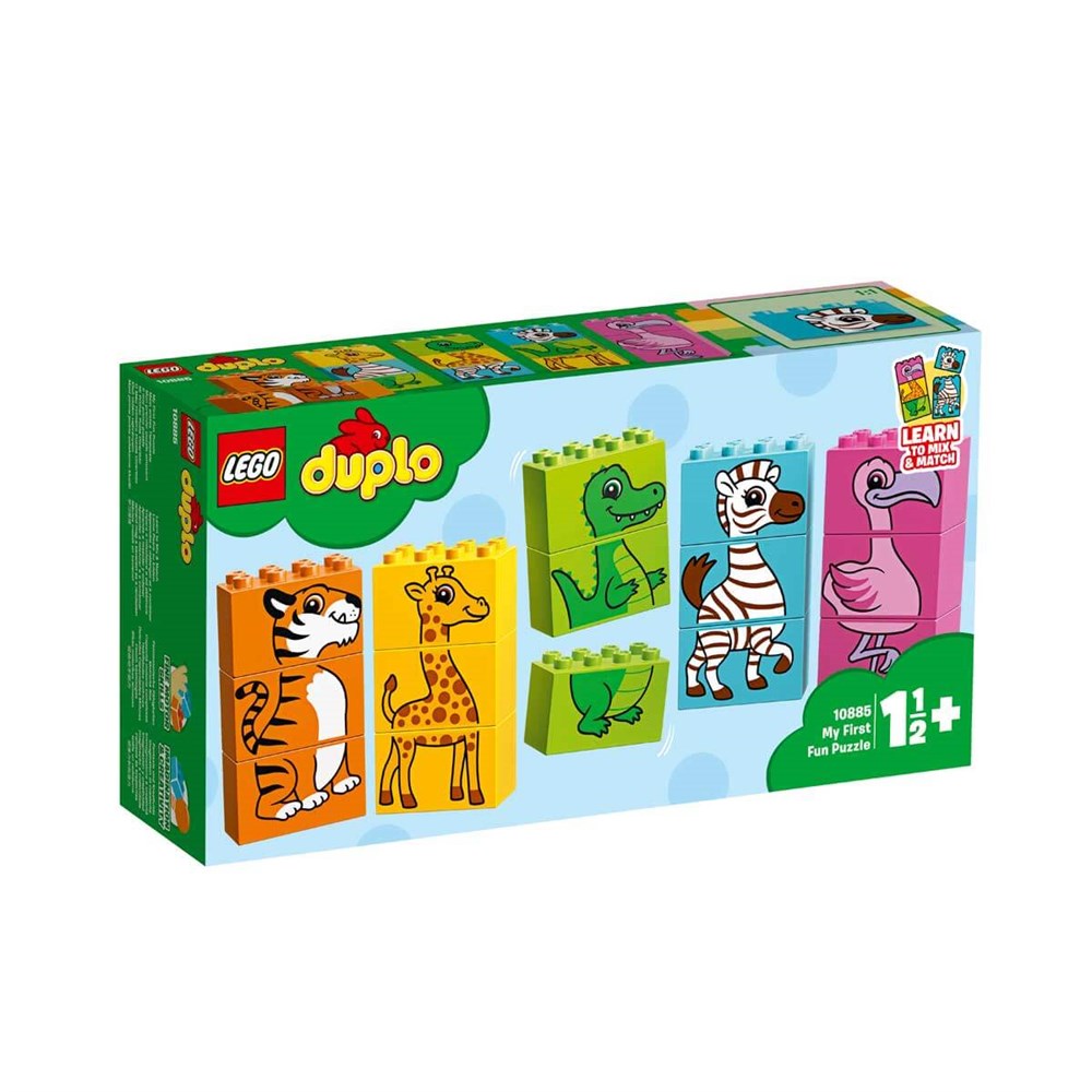 Lego Duplo, Lego, LEGO DUPLO Creative Play İlk Eğlenceli Yapbozum 10885