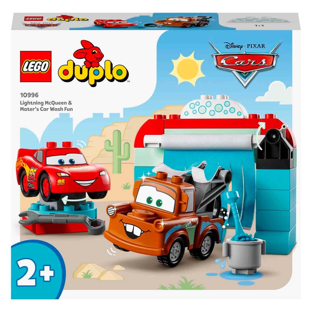 Lego Duplo, Lego, LEGO DUPLO Disney ve Pixar Arabalar Şimşek McQueen ve Mater'in Oto Yıkama Eğlencesi 10996