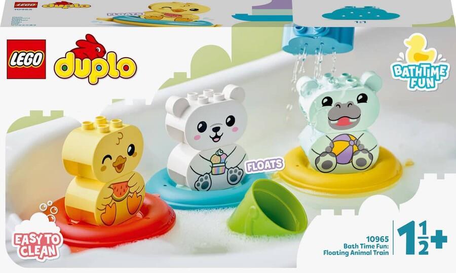 Lego Duplo, Lego, LEGO DUPLO İlk Banyo Zamanı Eğlencesi Yüzen Hayvan Treni 10965