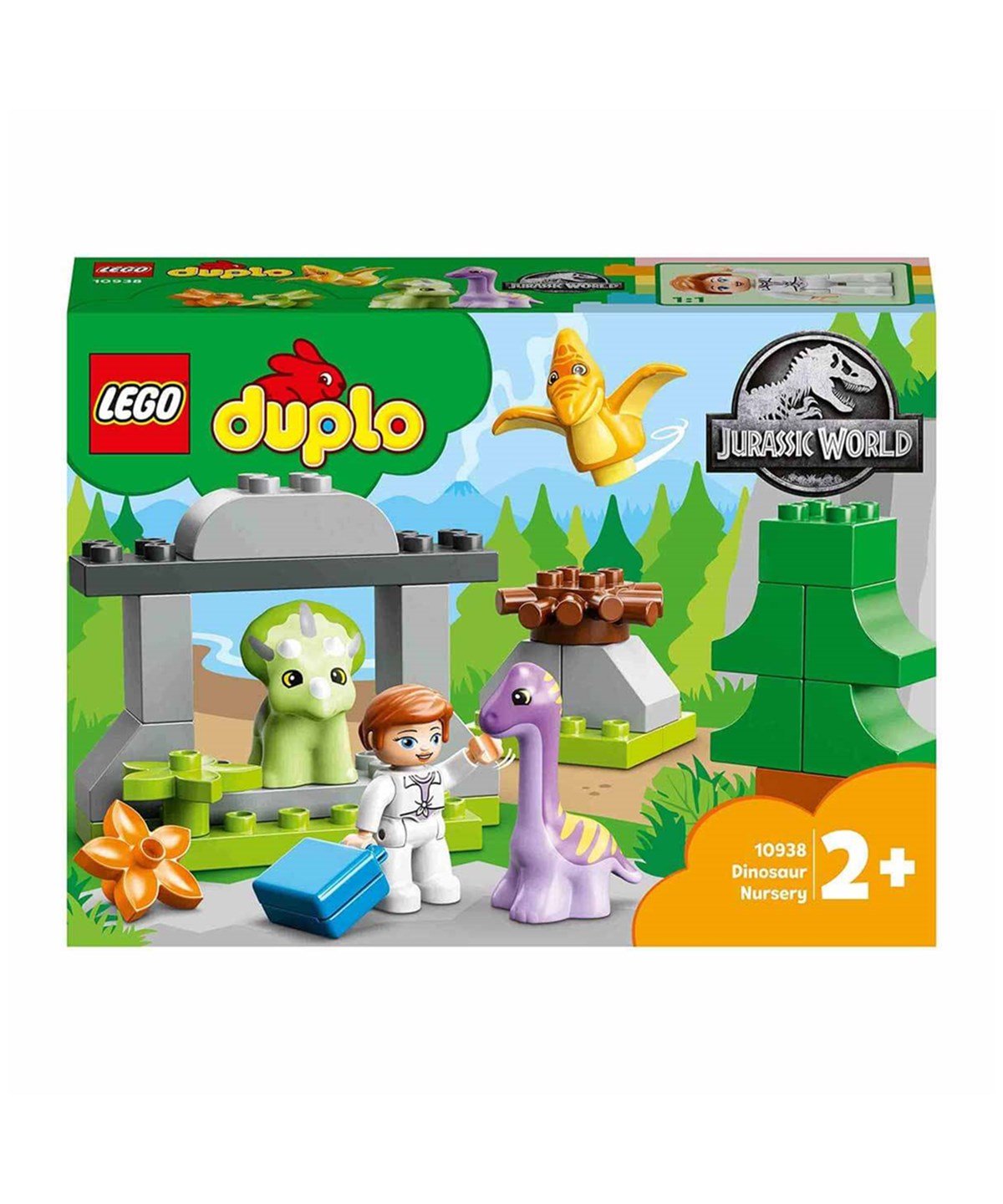 Lego Duplo, Lego, LEGO DUPLO Jurassic World Dinozor Yuvası 10938