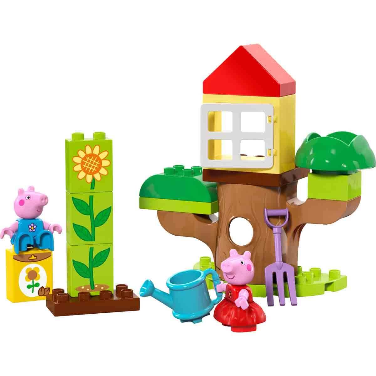 Lego Duplo, Lego, LEGO DUPLO Peppa Pig Bahçe ve Ağaç Ev 10431
