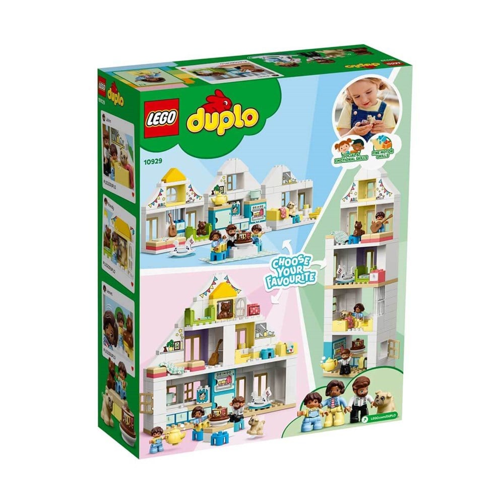 Lego Duplo, Lego, LEGO DUPLO Town Modüler Oyun Evi 10929