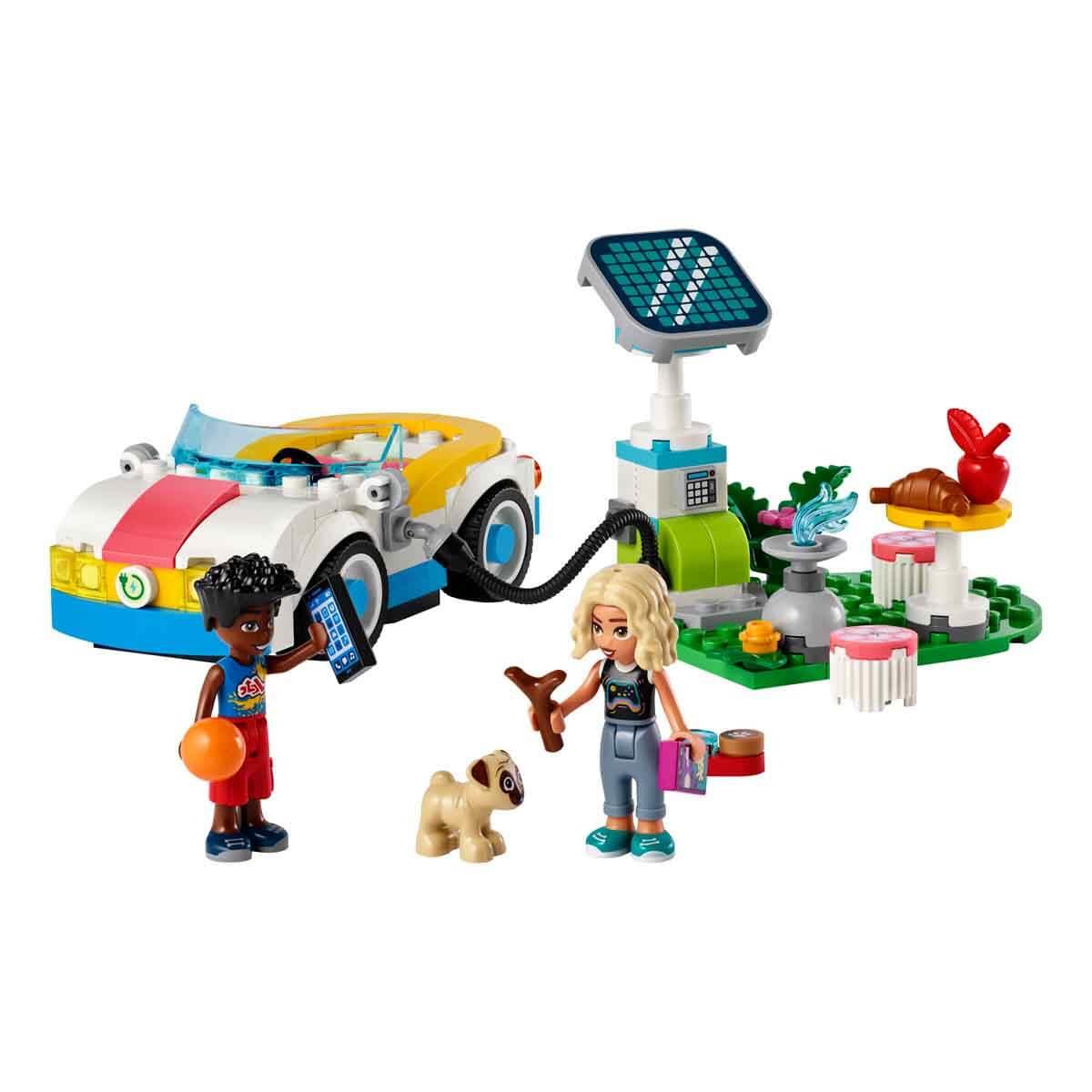 Lego Friends, Lego, LEGO Friends Elektrikli Araba ve Şarj İstasyonu 42609