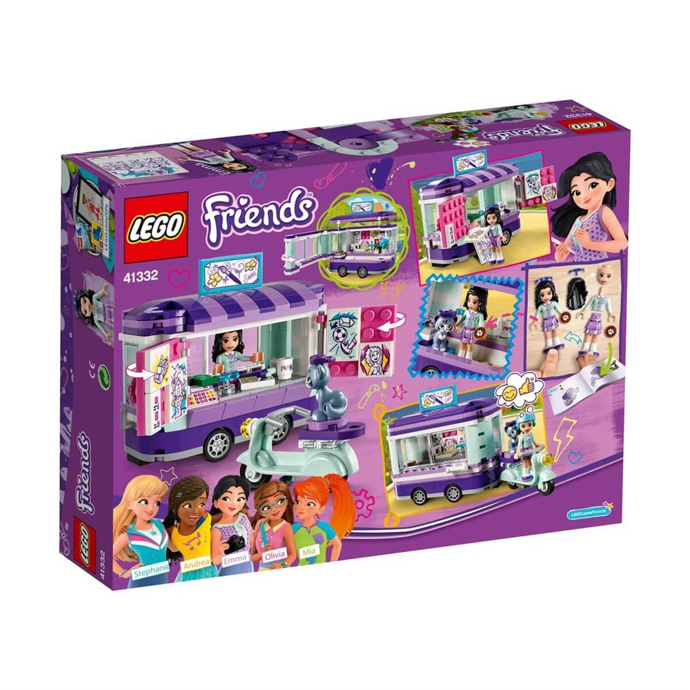 Lego Friends, Lego, LEGO Friends Emma'nın Sanat Standı 41332