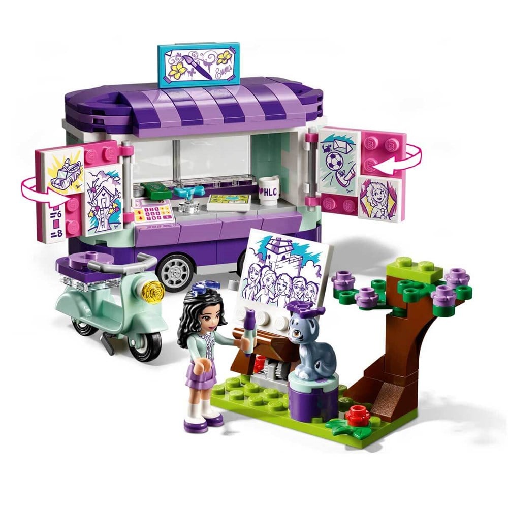 Lego Friends, Lego, LEGO Friends Emma'nın Sanat Standı 41332