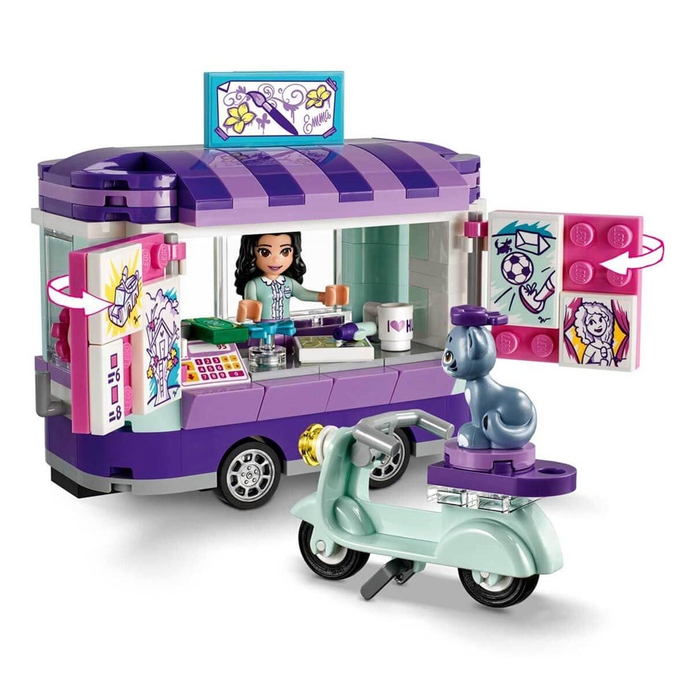 Lego Friends, Lego, LEGO Friends Emma'nın Sanat Standı 41332